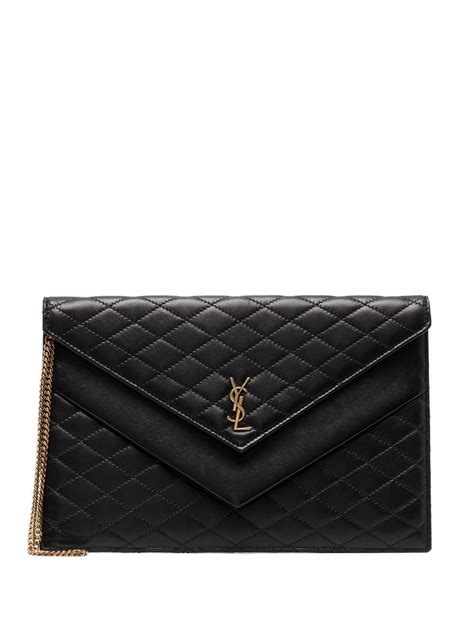 Gaby Quilted Envelope Clutch 